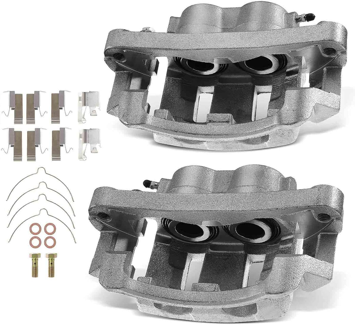 Disc Brake Caliper Assembly with Bracket 2-PC Set Z96973