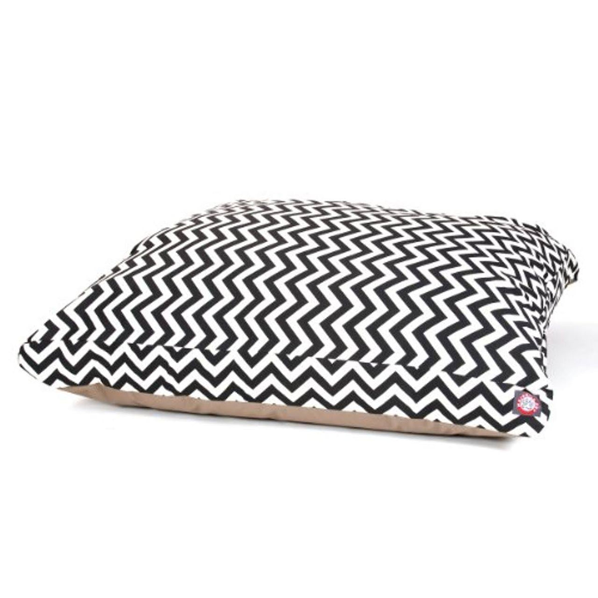 Black Extra Large Rectangle Dog Bed M872