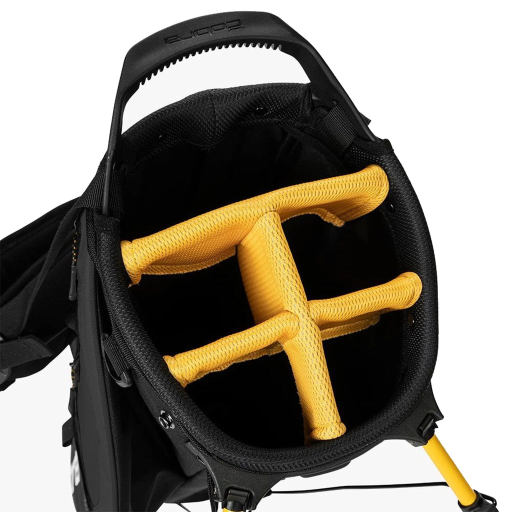 Black-Gold Fusion 5-Way Golf Stand Bag L65072