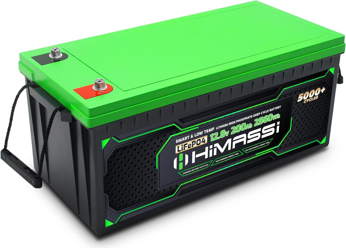 12v 200ah Bluetooth Lithium Iron Phosphate Battery U1364