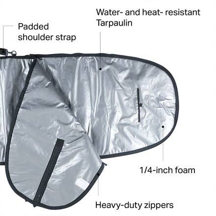 Dark Ashcroft Camo 9'2"x22 Surfboard Bag R7007