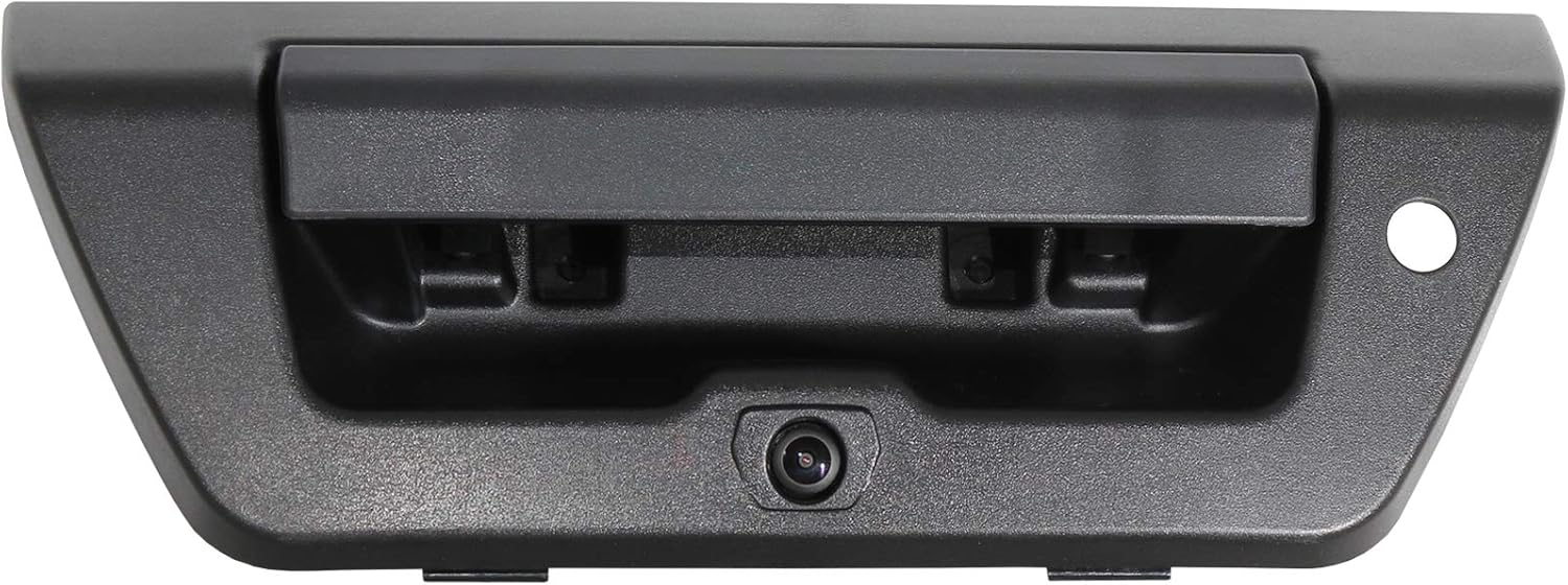 Black Tailgate Handle with Backup Camera E7916