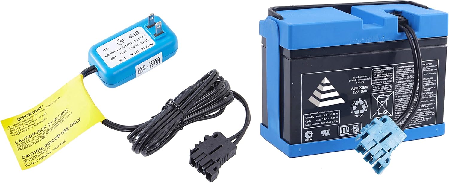 6V 4AH Battery + Charger Combo Kit for Children Ride On Car C743229