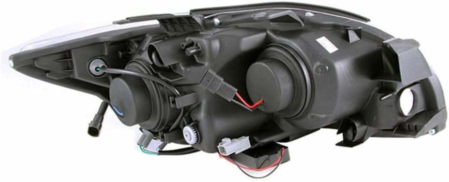 Projector Headlights with Halo Black J643513