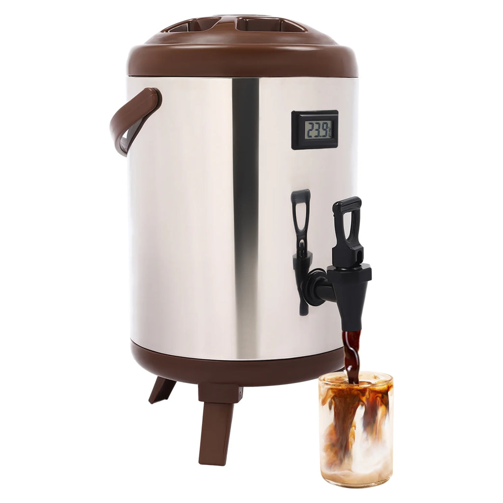 8L Stainless Steel Insulated Beverage Dispenser W826