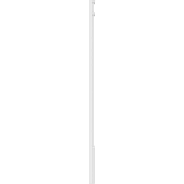 Fluted PVC Pilaster with Decorative Capital & Base (Pair) R438564