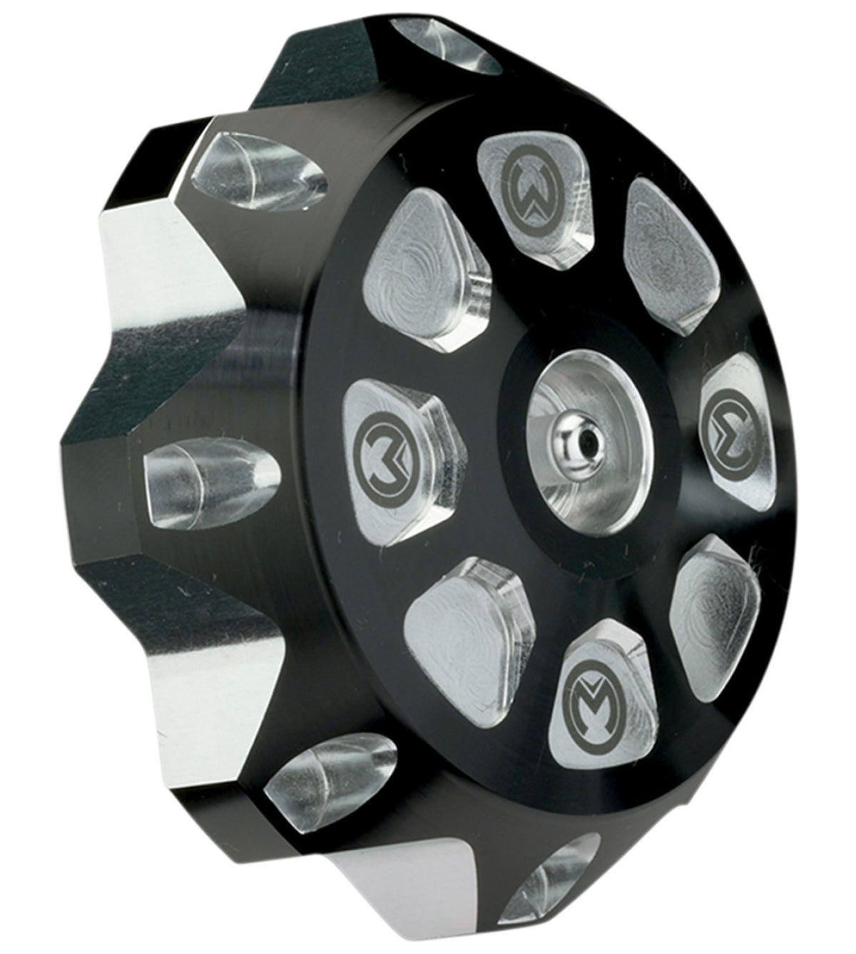 Black Aluminum Gas Cap W395