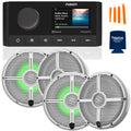 Marine Stereo with 2 Pair Marine Coaxial Speakers S5694