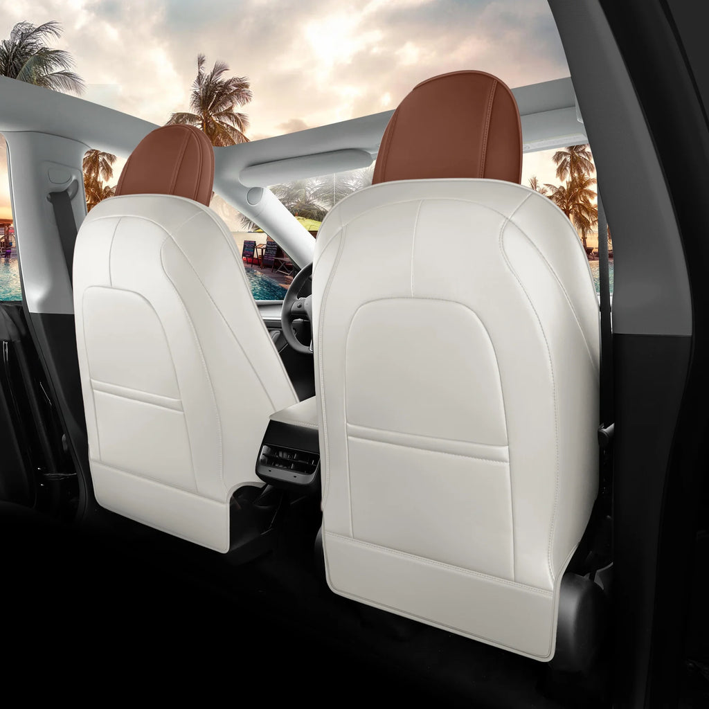 Brown and Beige Car Seat Cover B88334