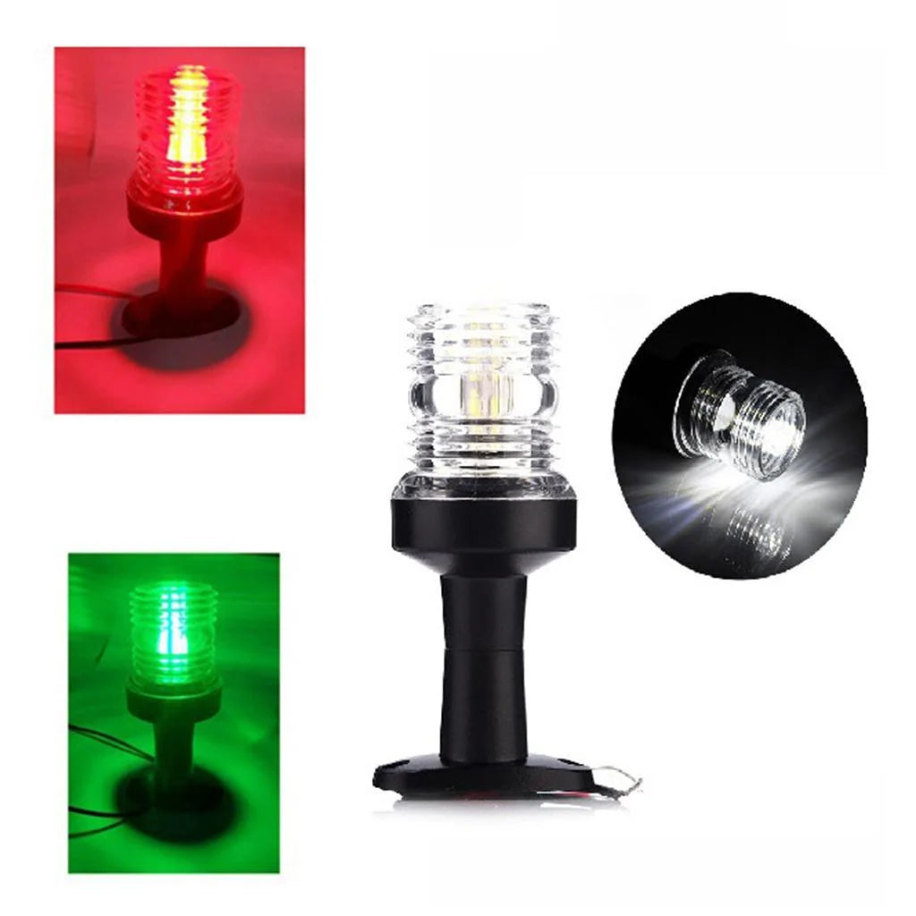 Boat Red LED Light 12 VDC 360 Degree F295