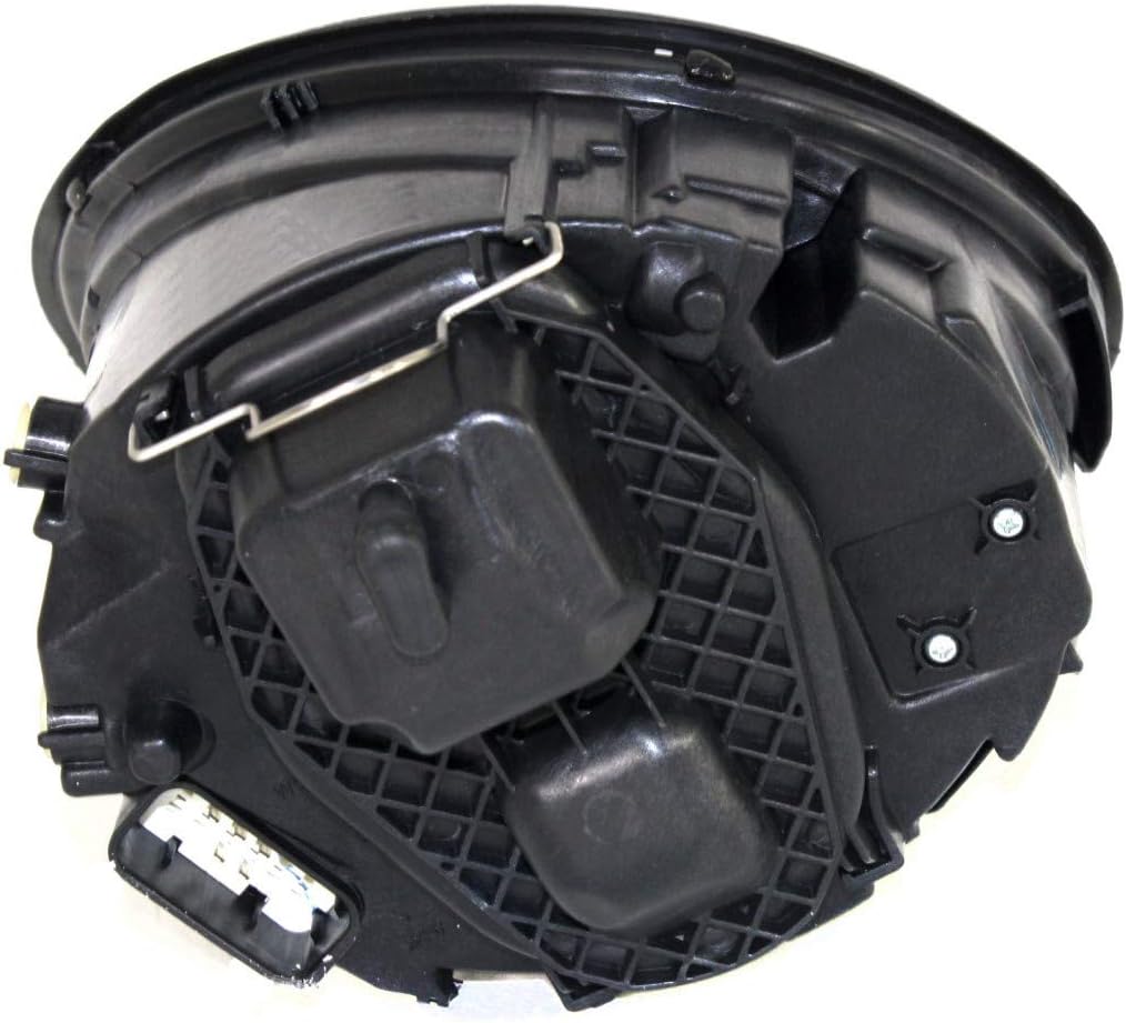 Passenger Side Headlight Assembly with Bulbs A2031