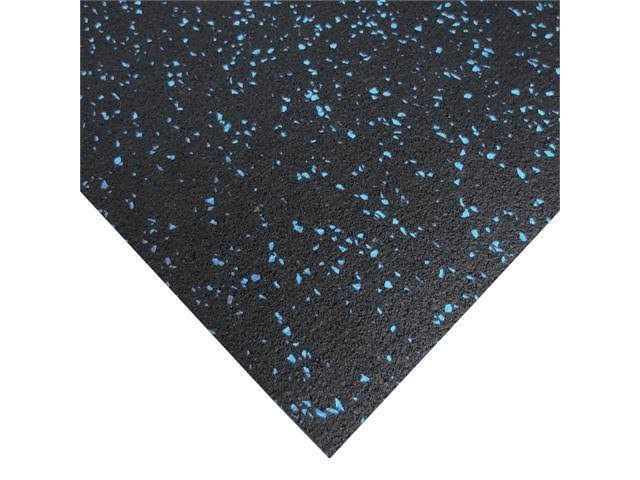 Elephant Bark Blue Dot 4 ft. x 4 ft. Rubber Flooring F725