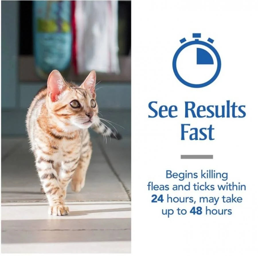 9 Count Flea and Tick Treatment for Cats K896