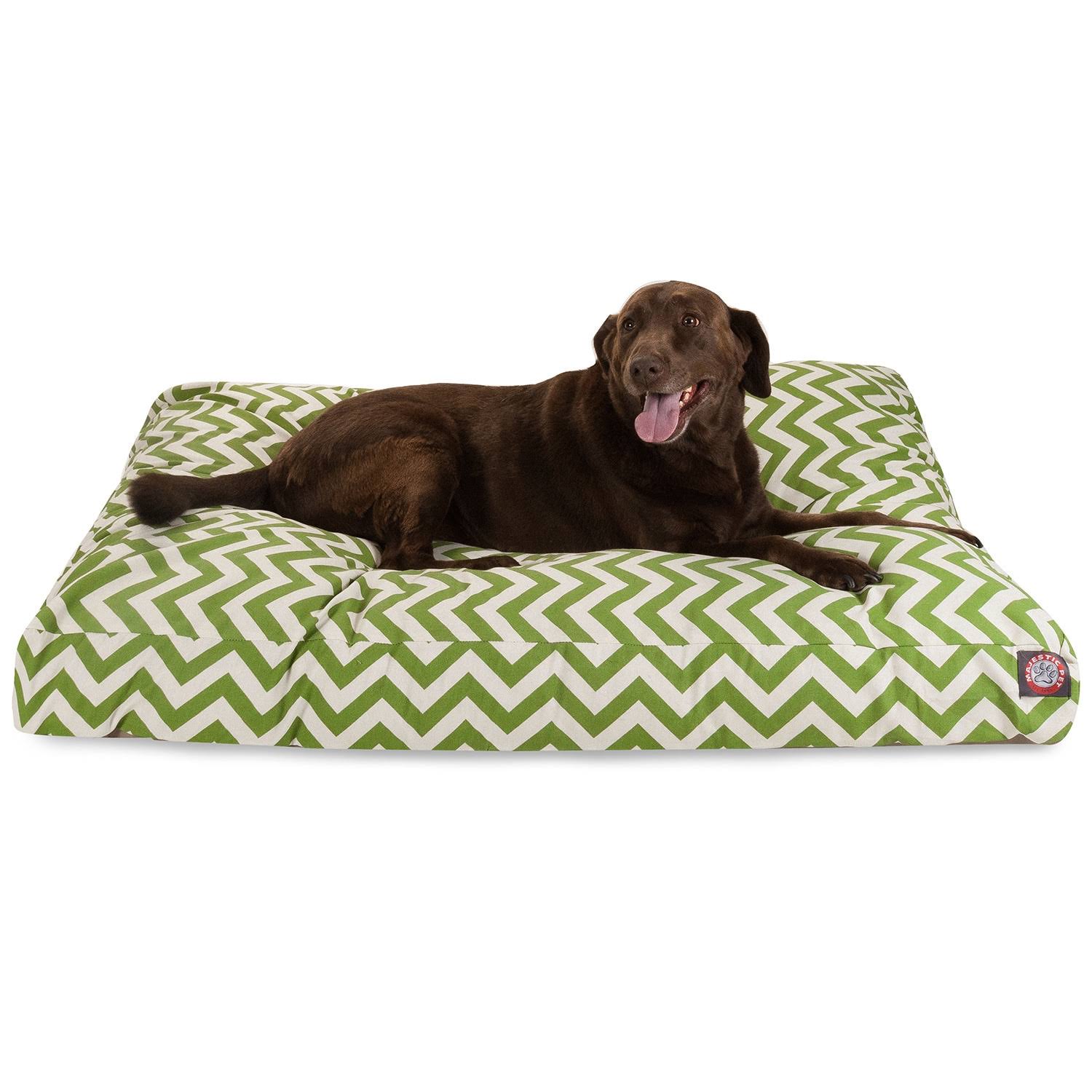 Black Extra Large Rectangle Dog Bed M872
