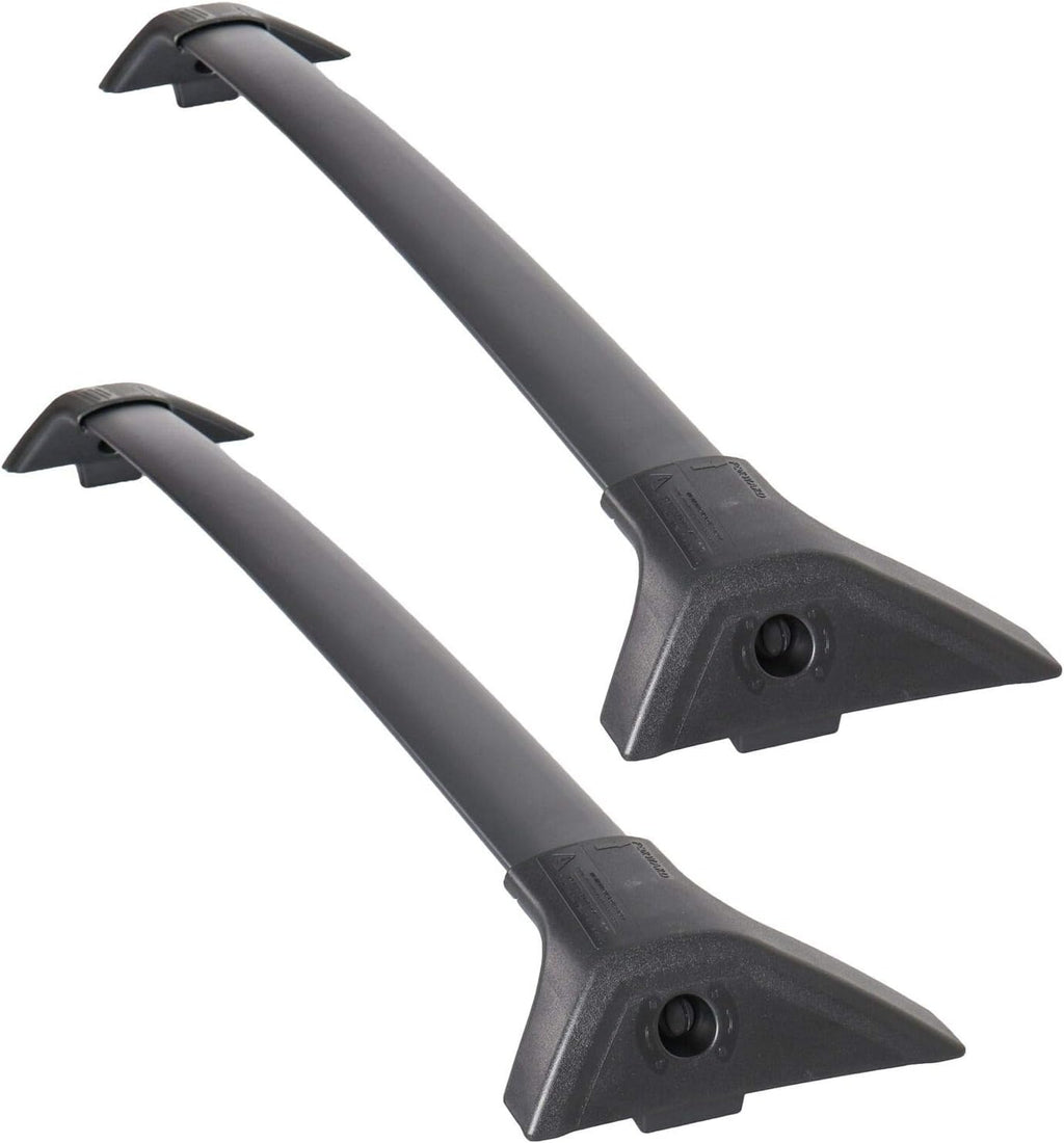 Roof Rack Cross Bars for Toyota RAV4 2019 2022 Aluminum Black P732
