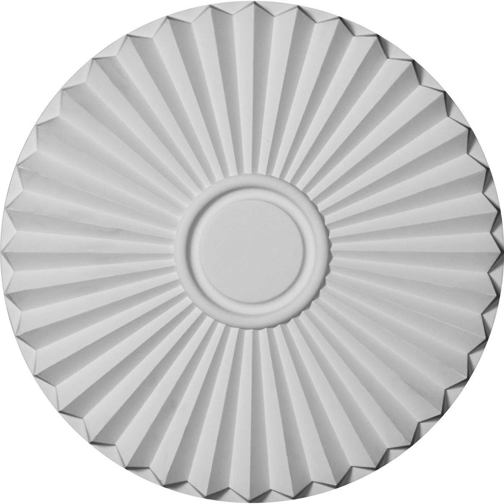 Hand-Painted Black Pearl Ceiling Medallion Q194