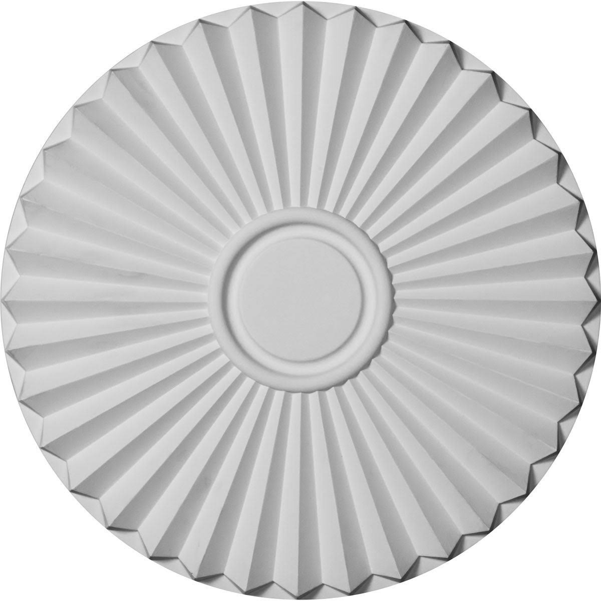 Hand-Painted Black Pearl Ceiling Medallion Q194