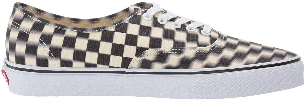 Blur Check Authentic Black Classic White Shoes Z601103