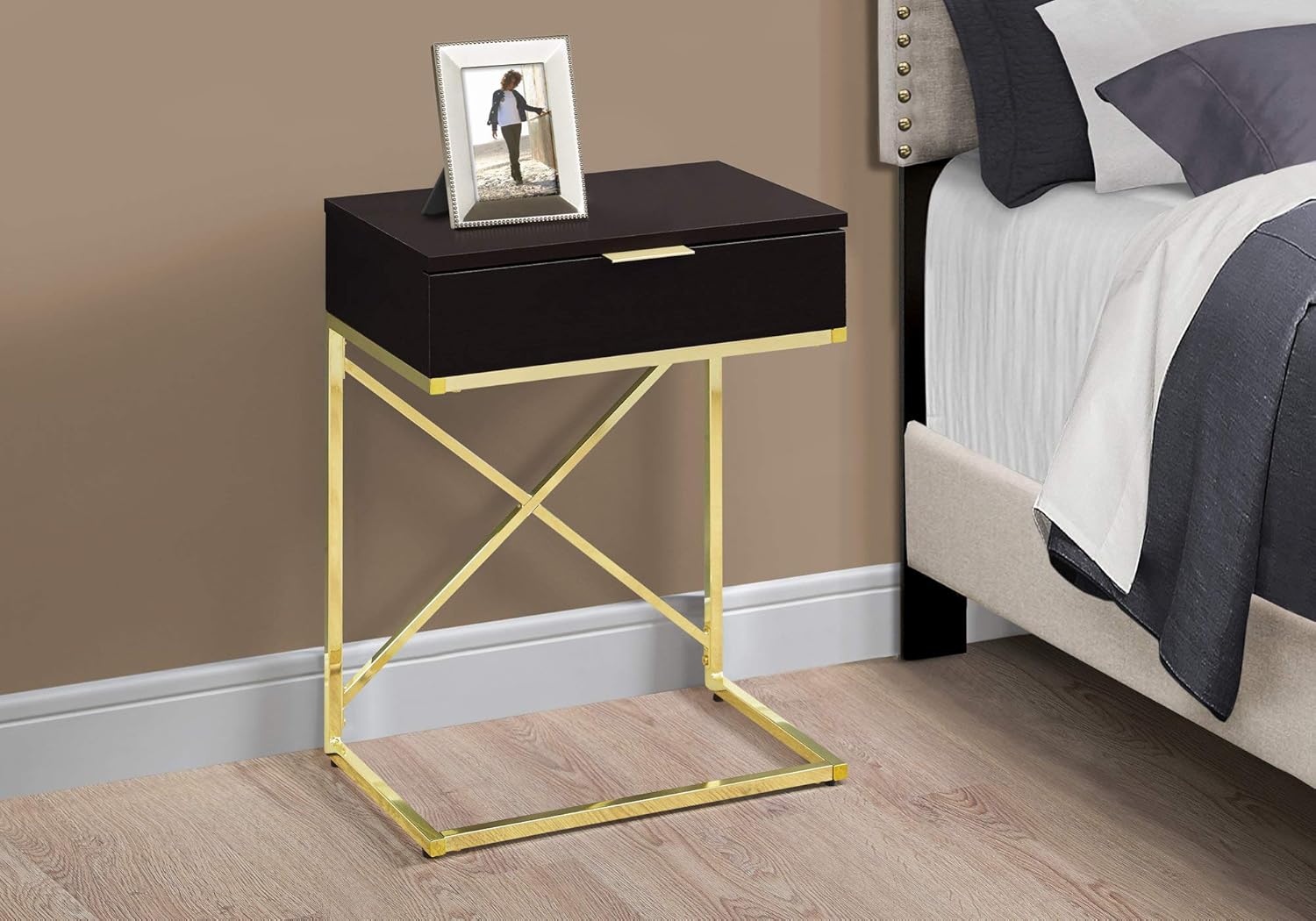 Cappuccino End Table V9995