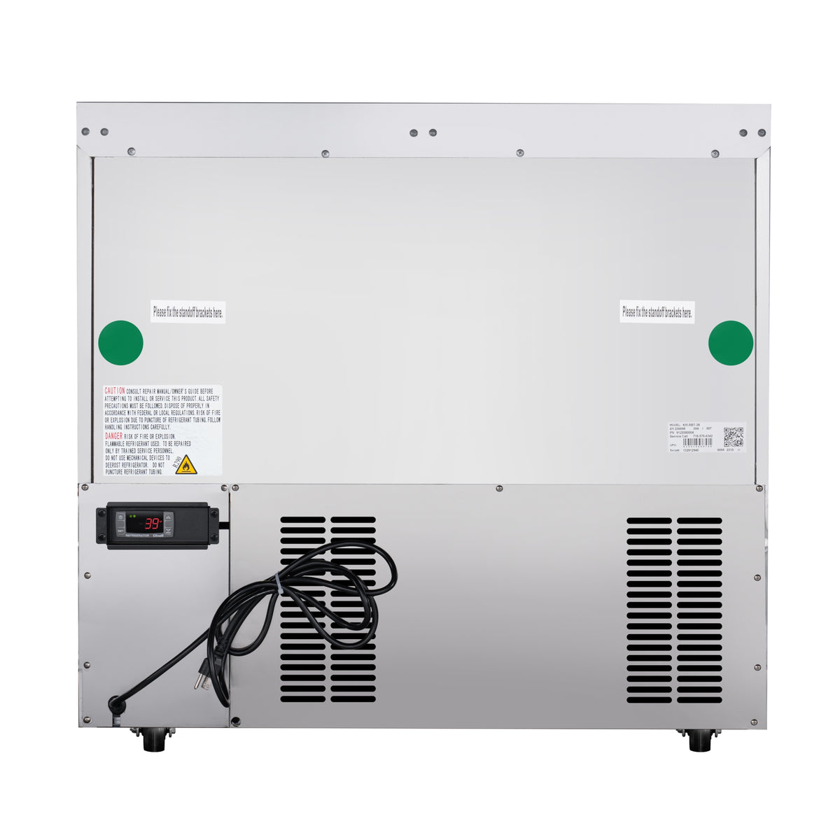 Commercial Refrigerated Prep Station Cold Table with 6 Pan Storage X2883