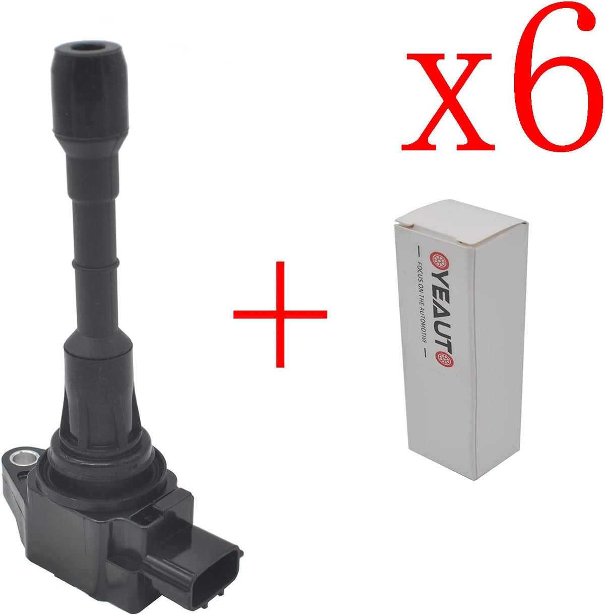 Iridium Spark Plug Ignition Coil set of 6 L704916