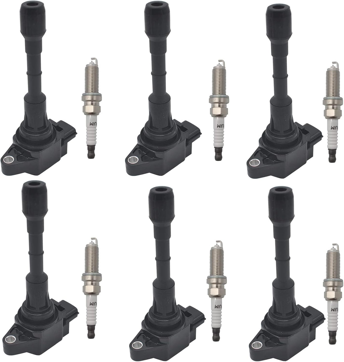 Iridium Spark Plug Ignition Coil set of 6 L704916