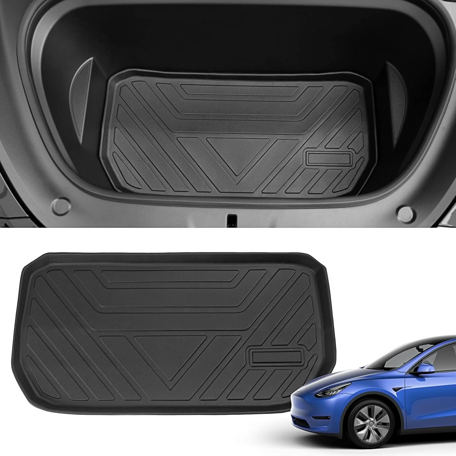 Tesla Model Y 5-Seater Trunk Mats Floor Mats Cargo Liner T96315
