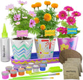 Paint & Plant Stoneware Flower Growing Kit E1338