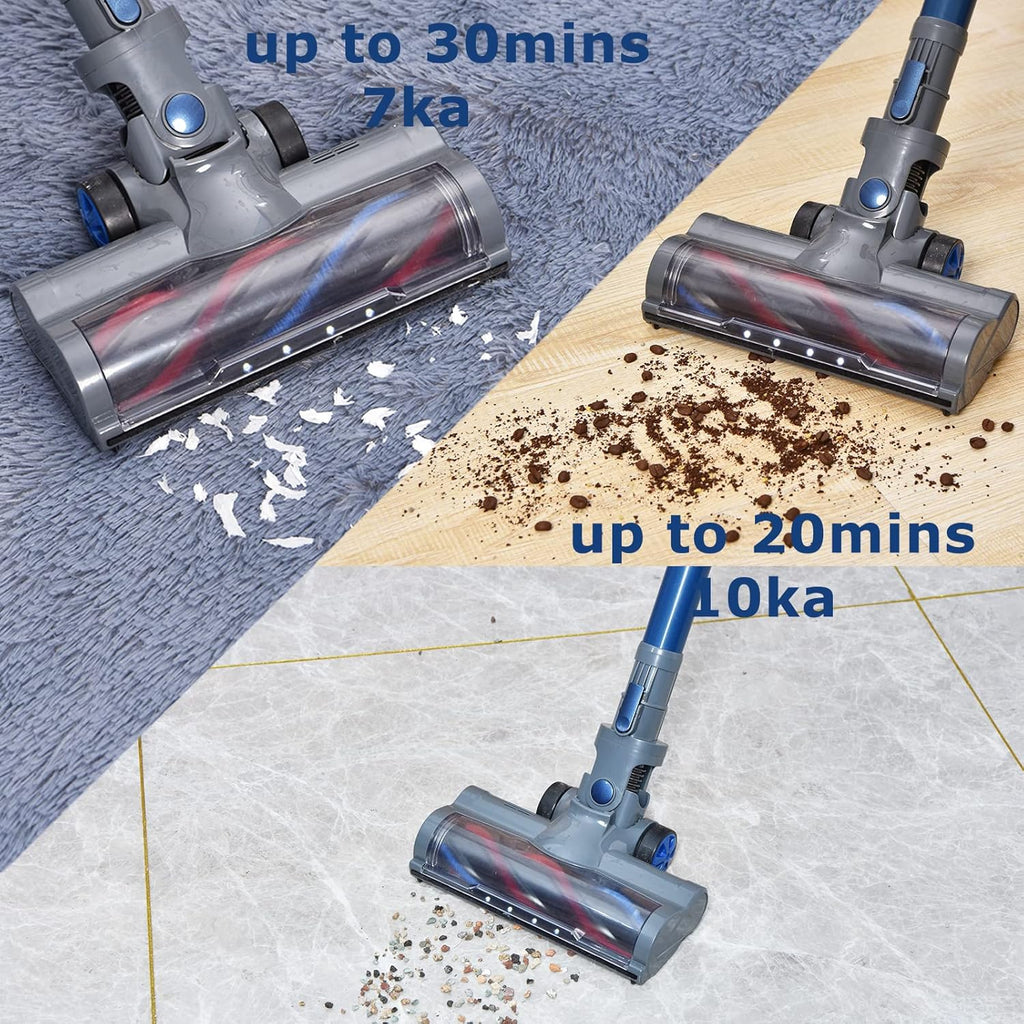 Cordless Stick Vacuum Cleaner Handheld Portable for Hard Floors Carpet Pet Hair D62631