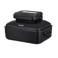 6Qt 7 In 1 Black Air Fryer Indoor Grill Combo Y646