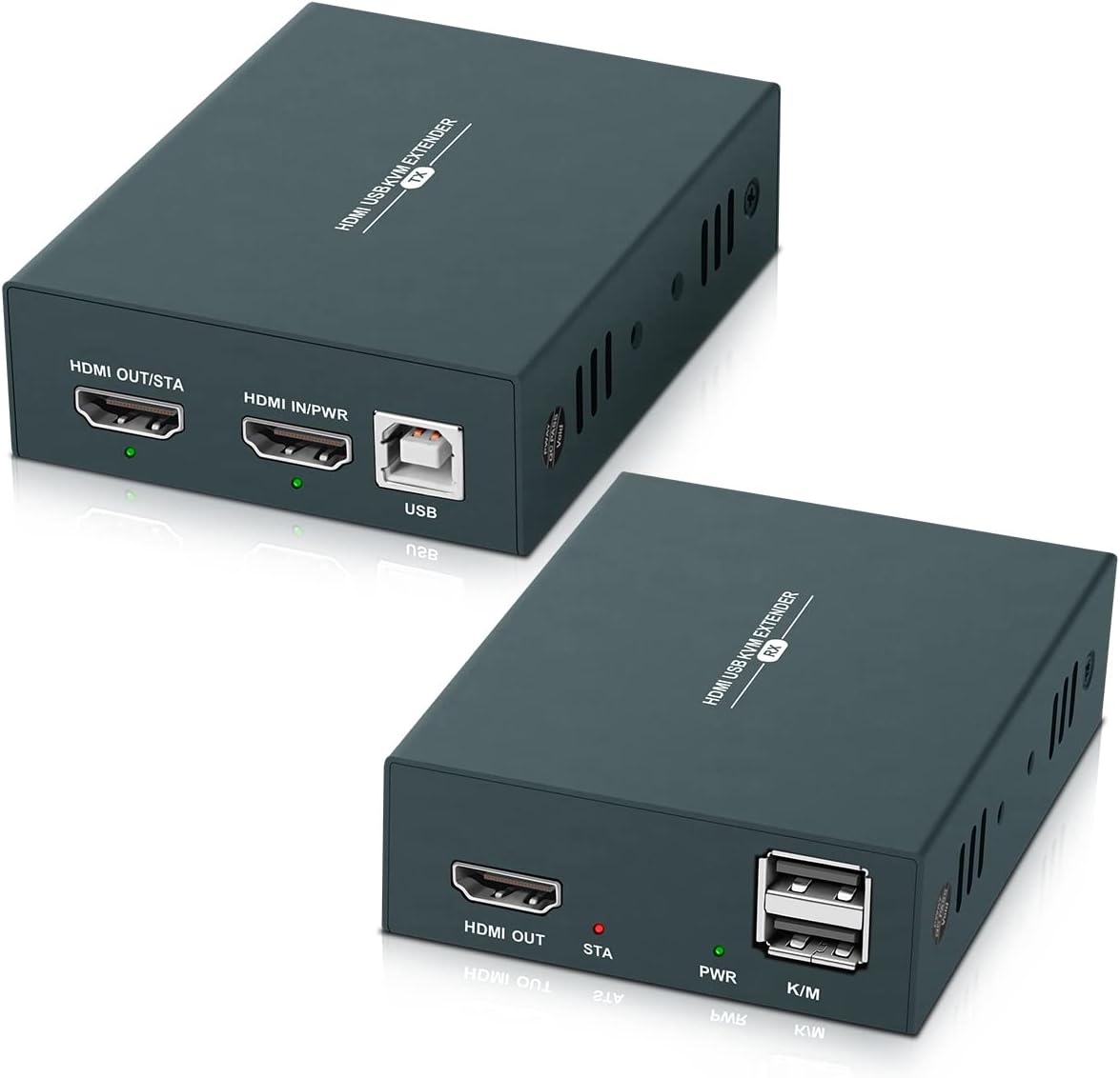 HDMI KVM Extender, 1080P @ 60Hz, Over Cat5e/6/7 Ethernet Cable, Up to 165ft/50m S8973