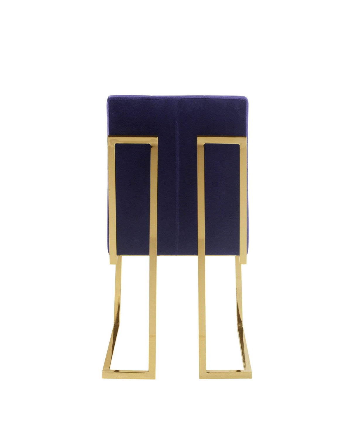 Taupe Tufted Velvet Dining Side Chair F65177