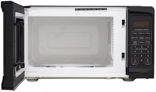 700 Watt 0.7 cu. ft. Microwave Oven with LED Digital Display - Black T494