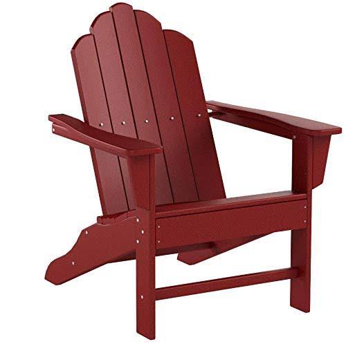Sunset Red Adirondack Chair W2204