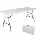 Folding Table Plastic Indoor Outdoor Picnic Party Dining Camp Tables Y933