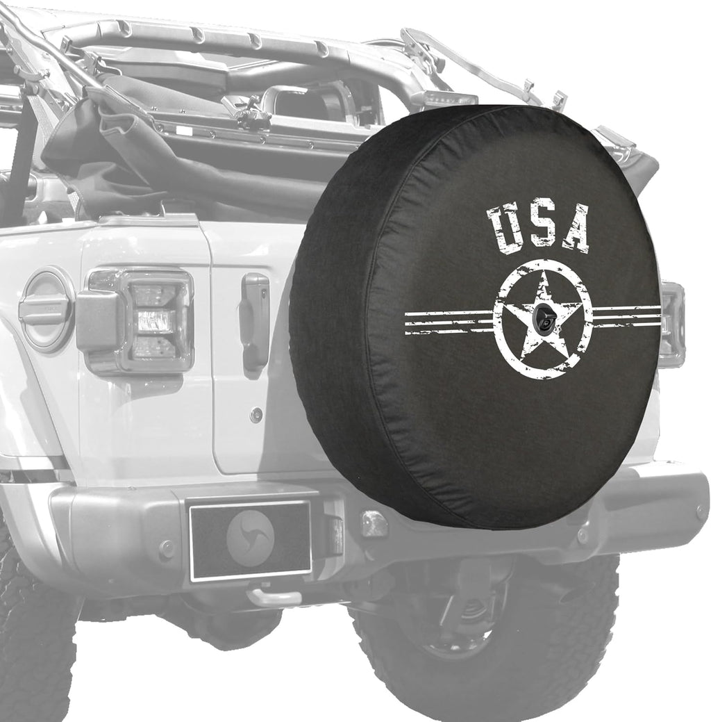 32" Soft Tire Cover for Jeep Wrangler JL Pack of 2 X41537