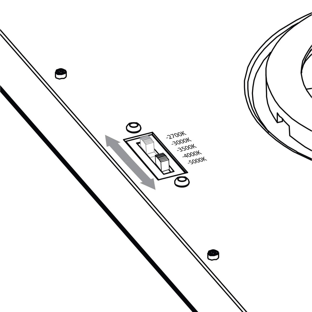 10 inch Satin Nickel LED Flushmount X47620
