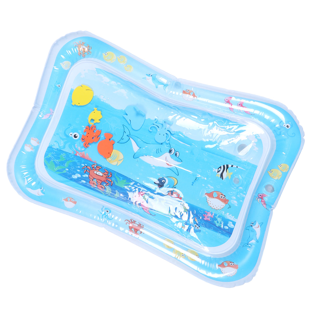 Inflatable Water Play Mat Baby Crawling Cushion (Shark Pattern) D159