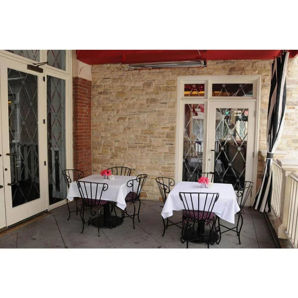 4000 Watt Electric Patio Heater White 208 Volt Q8303