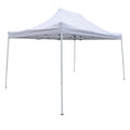 10x15 ft Pop up Canopy Carport, White O8841