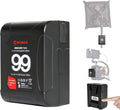 Moman Mini V Mount Battery 99Wh 15A with Dual D-Tap & USB Outputs Y97166