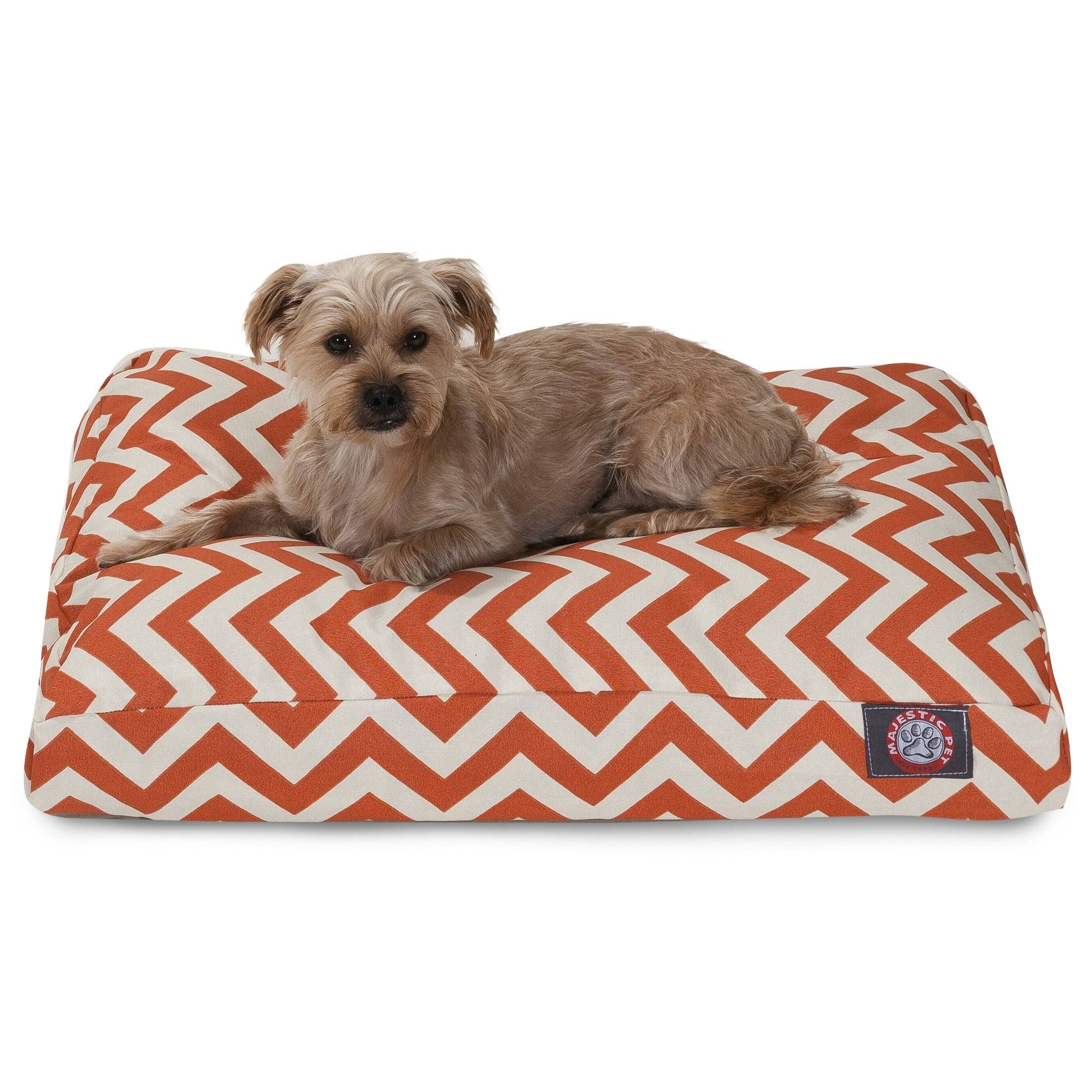 Black Extra Large Rectangle Dog Bed M872