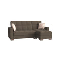 Brown Lounge Sectional C96112