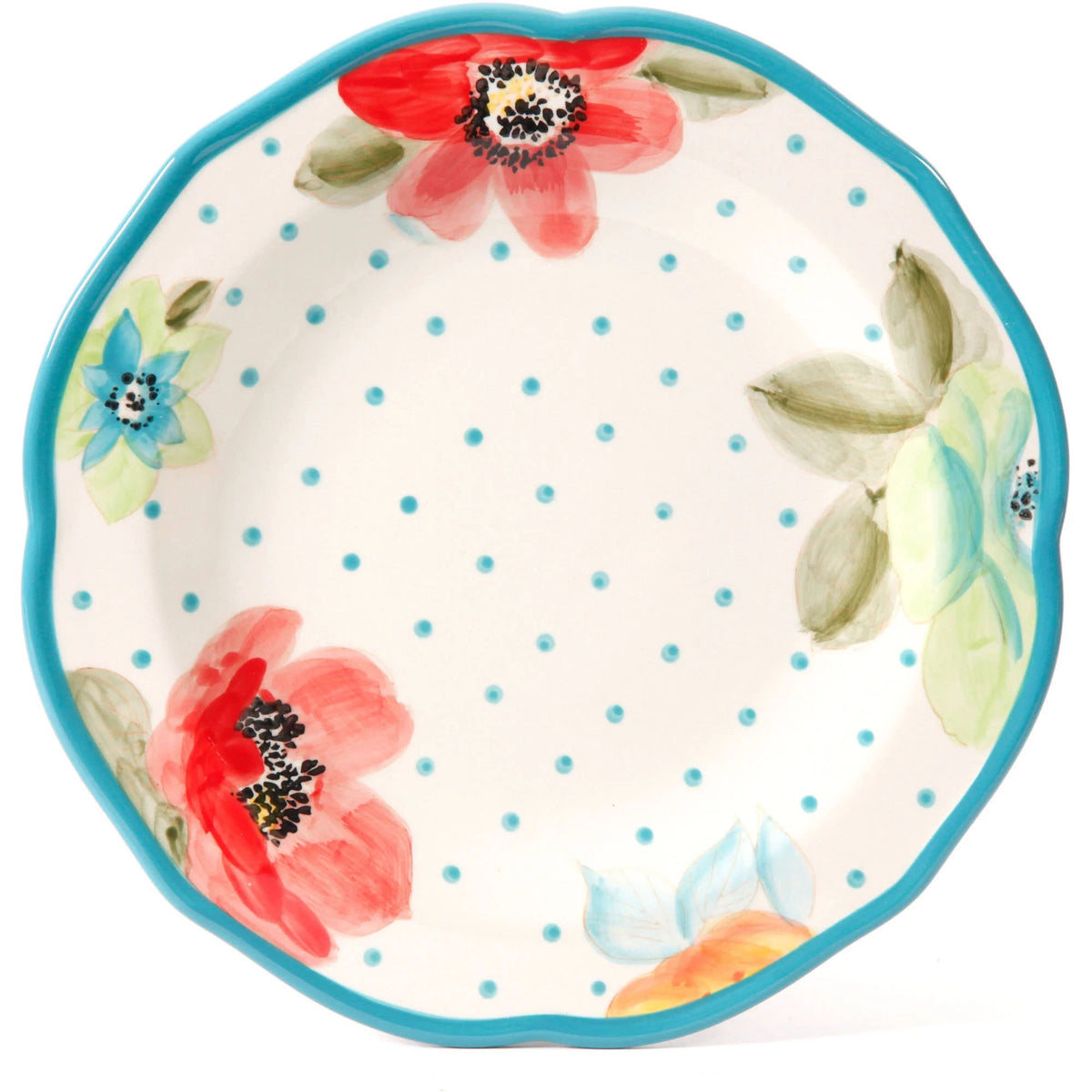 Turquoise 12-Piece Dinnerware Set H61599