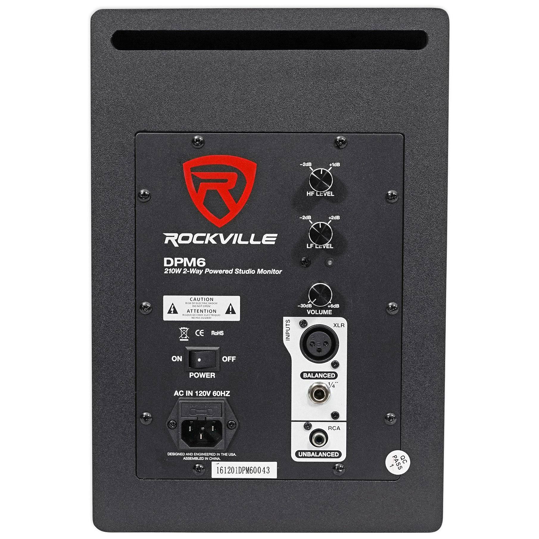 Rockville DPM6C+RHTSC+RRS190S PACK+RMF1 T911
