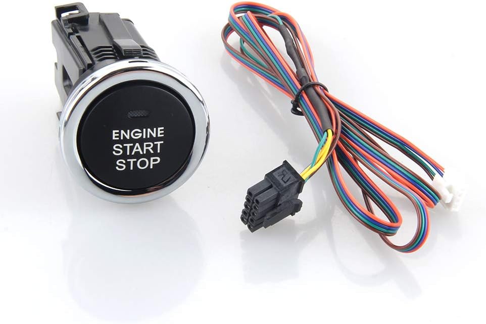 Rolling Code Car Alarm System with Passive Keyless Entry Push Start Stop Button K577673