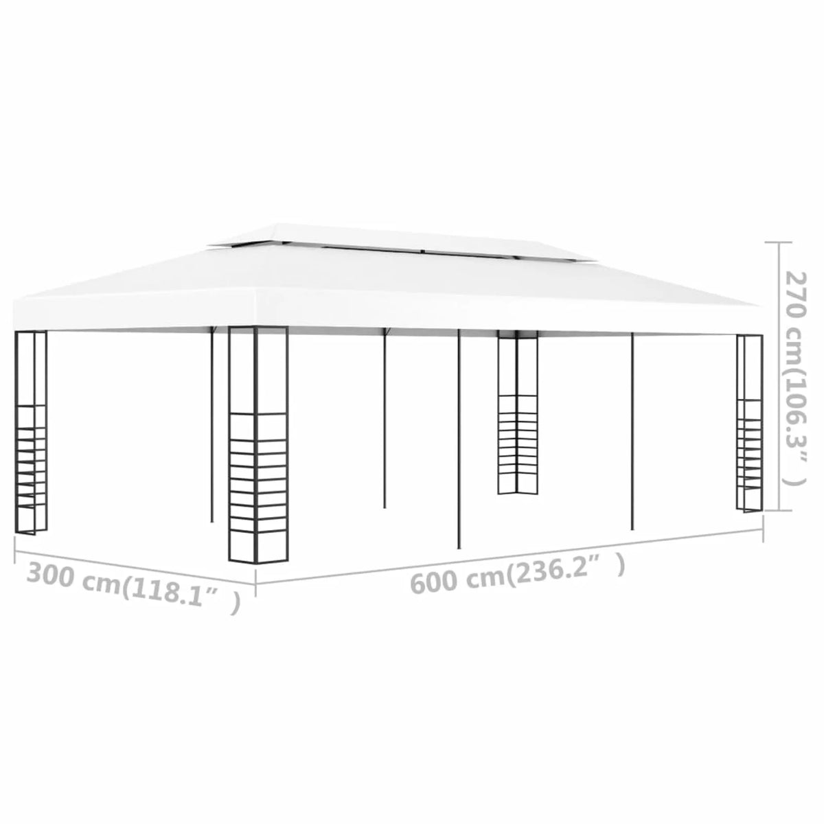 WhiteCanvas Sun Shelter Marquee Canopy Tent W365