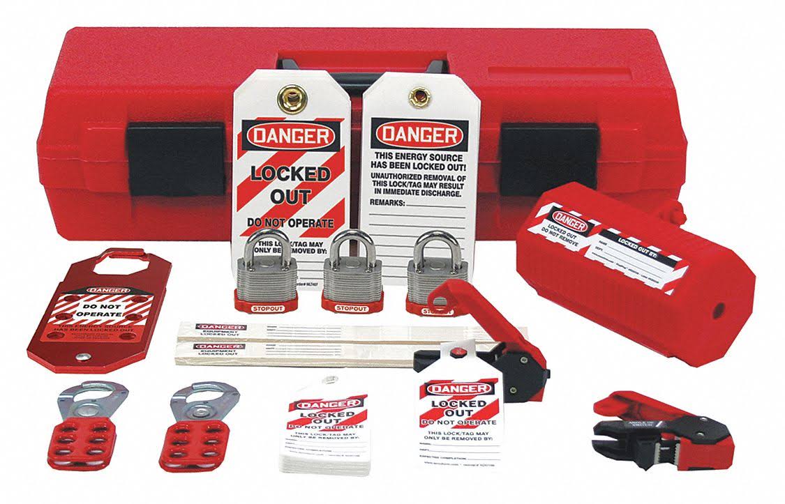 Red Portable Lockout Kit I5346