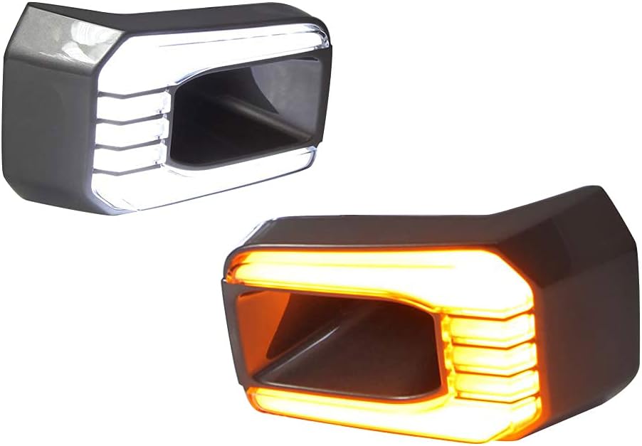 LED Daytime Running Light 6000K Front Bumper DRL Turn Signals G958