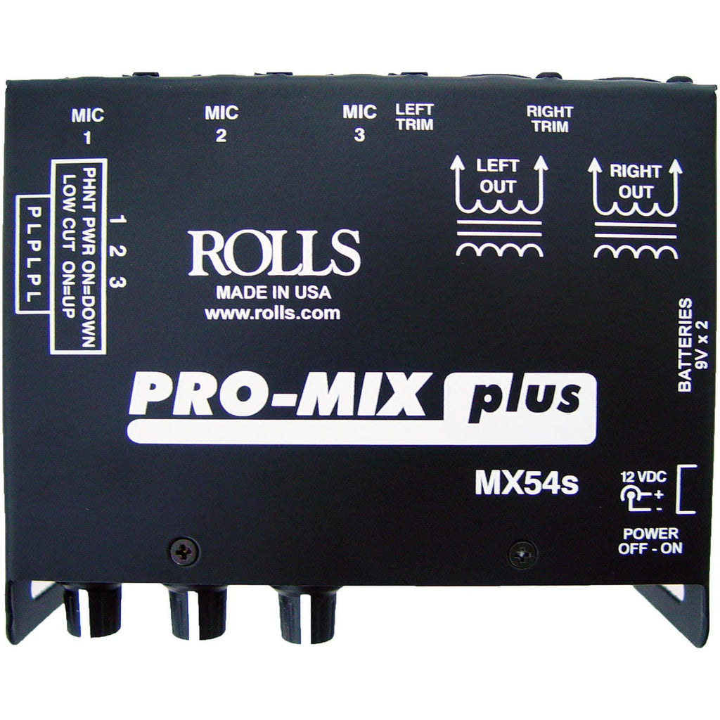 3 Channel Microphone Mixer M602834